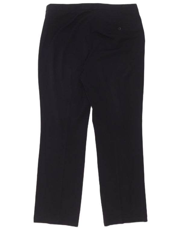 Marks & Spencer Damen Freizeithose UK 14 Large W34 L31 Marineblau