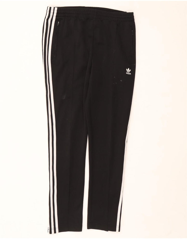 Adidas Damen Trainingshose UK 12 Medium Schwarz Polyester