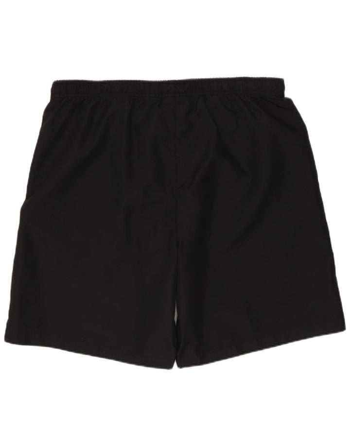 Lotto Herren-Sportshorts, groß, aus schwarzem Polyester