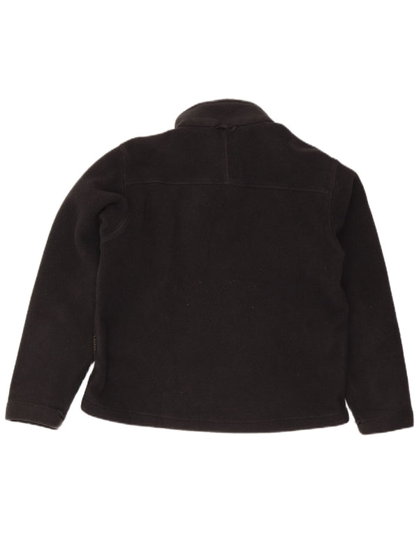 Jack Wolfskin Damen Liner Fleecejacke UK 14 Large Schwarz Polyester