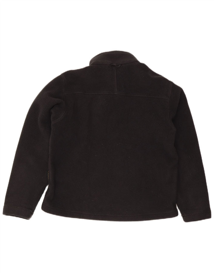 Jack Wolfskin Damen Liner Fleecejacke UK 14 Large Schwarz Polyester
