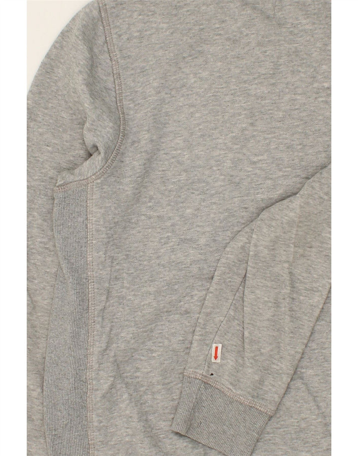 HURLEY Mens Graphic Sweatshirt Jumper Small Grey Cotton Vintage Hurley and Second-Hand Hurley from Messina Hembry 