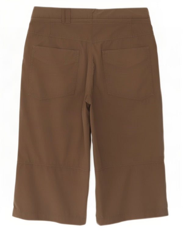Nike Damen Caprihose UK 8/10 Small W30 L20 Braunes Polyester
