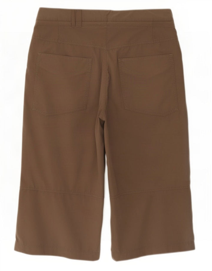 Nike Damen Caprihose UK 8/10 Small W30 L20 Braunes Polyester