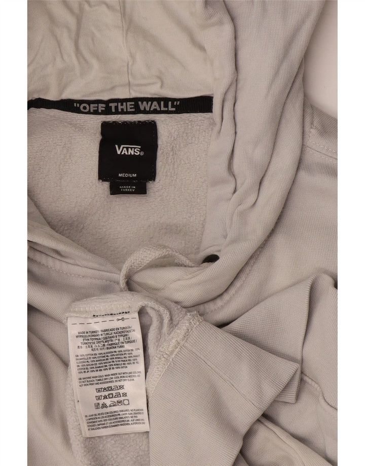 Vans Herren Kapuzenpullover aus mittelgrauer Baumwolle