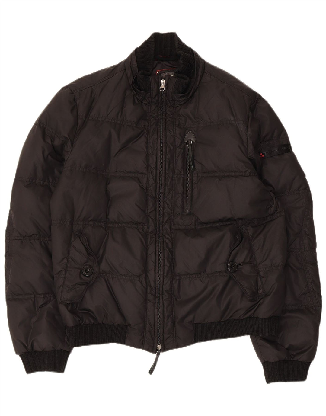 PEUTEREY Damen Wattierte Jacke IT 50 XL Schwarz Polyamid