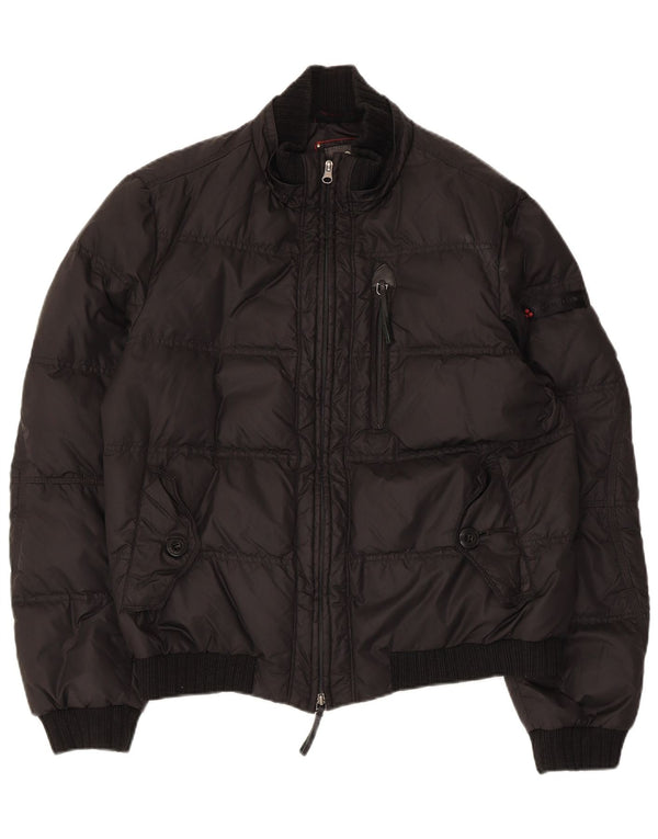 PEUTEREY Damen Wattierte Jacke IT 50 XL Schwarz Polyamid