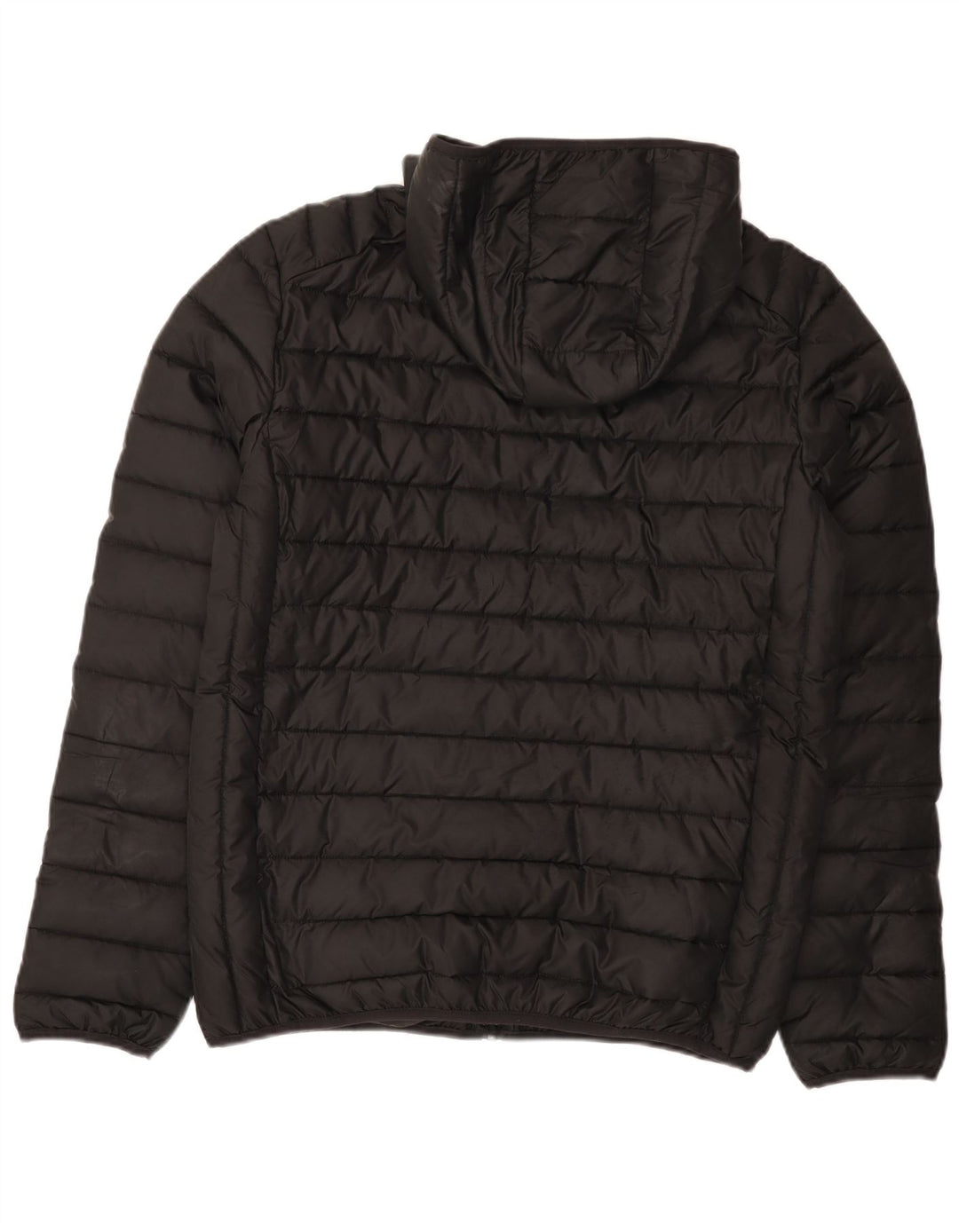 Ellesse Herren-Jacke mit Kapuze, gepolstert, UK 38, Mittelschwarz, Polyester