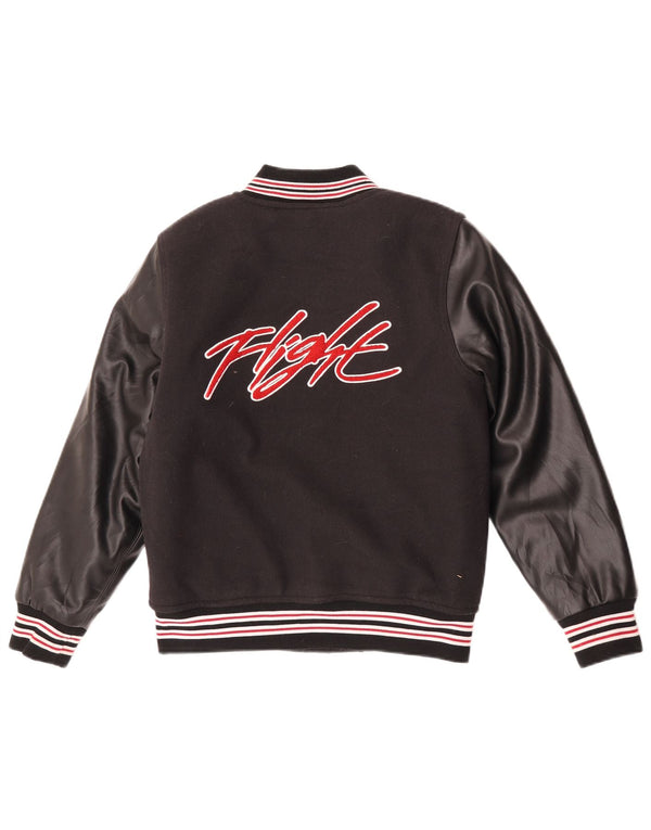 Jordan Graphic Varsity-Jacke für Jungen, 12–13 Jahre, Größe L, Schwarz, Farbblock