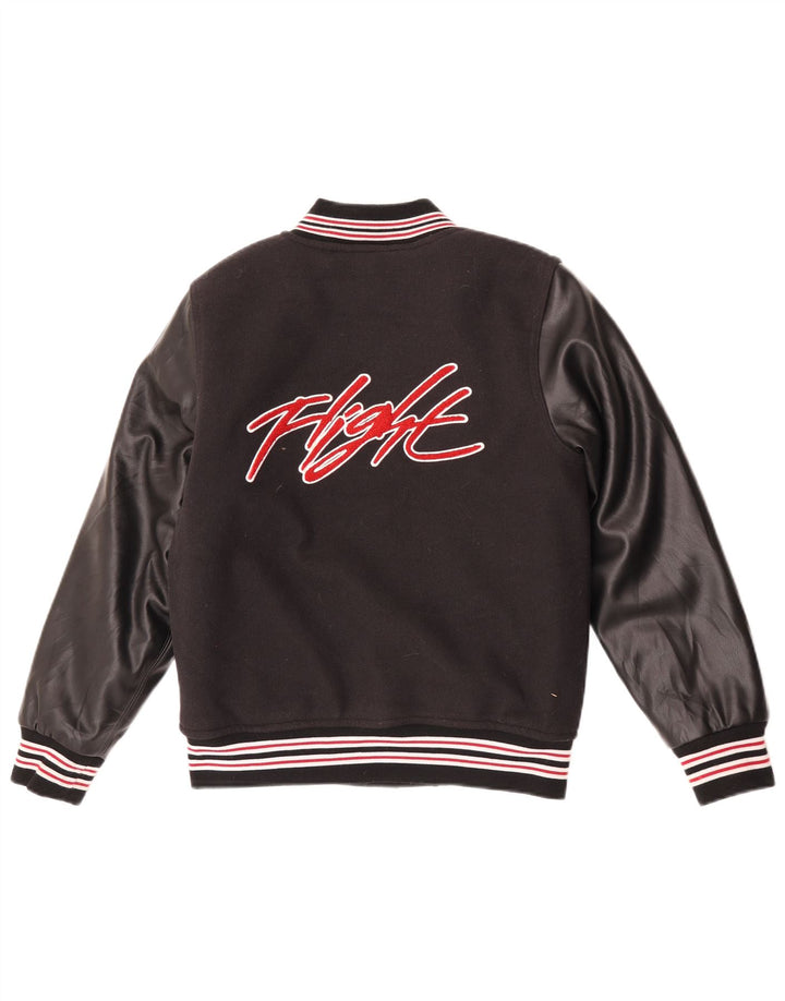 Jordan Graphic Varsity-Jacke für Jungen, 12–13 Jahre, Größe L, Schwarz, Farbblock
