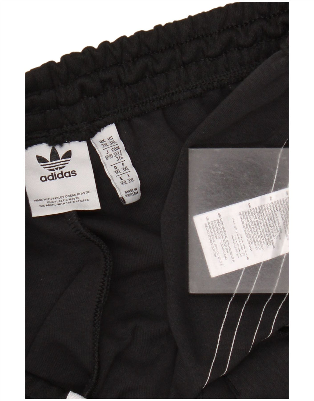 Adidas Herren Trainingshose Jogger 3XL Schwarz Polyester