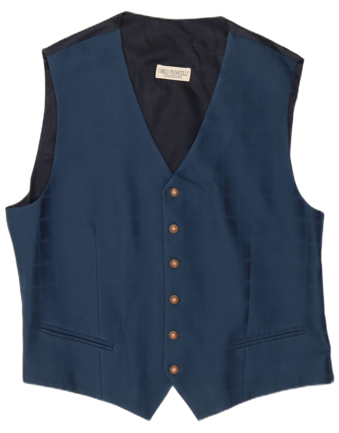 Carlo Pignatelli Herren 2-teiliges Set IT 56 3XL Blaue Seide