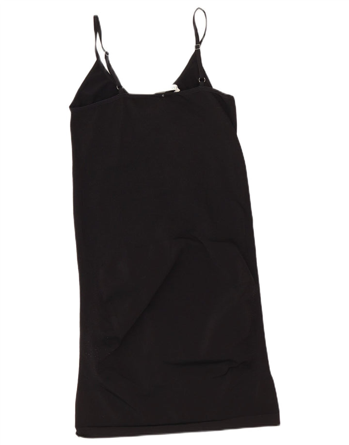 Max Mara Damen Übergroßes Slip-Kleid UK 16 Large Schwarz