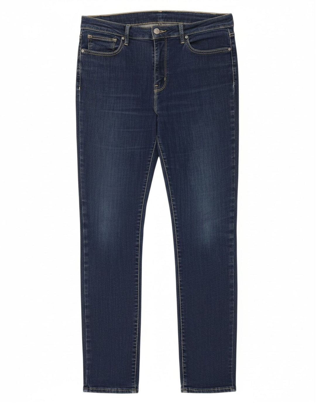 LEVI'S Womens Skinny Jeans W32 L32 Blue Cotton