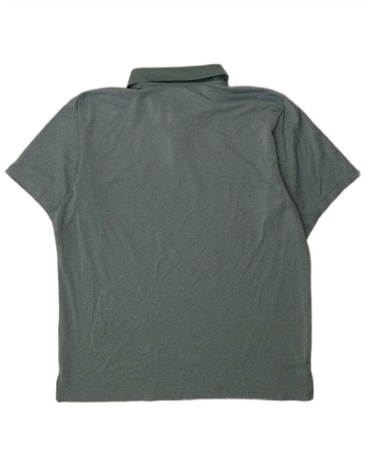 Columbia Herren Poloshirt XL Grün Polyester