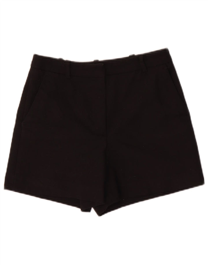 Zara Damen Chinoshorts XS W24 Schwarz