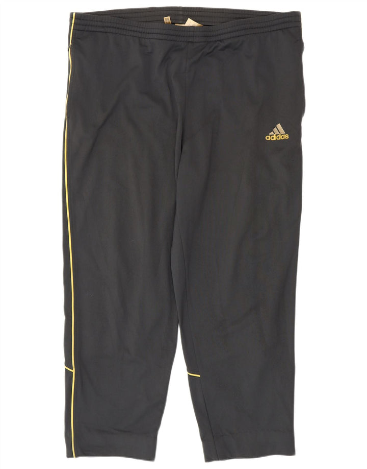 Adidas Herren Trainingshose UK 46/48 XL Grau Polyester