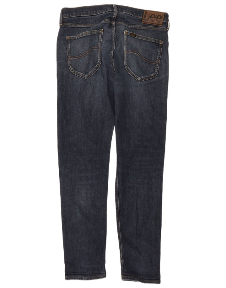 Lee Herren Arvin Slim Jeans W32 L32 Marineblau Baumwolle