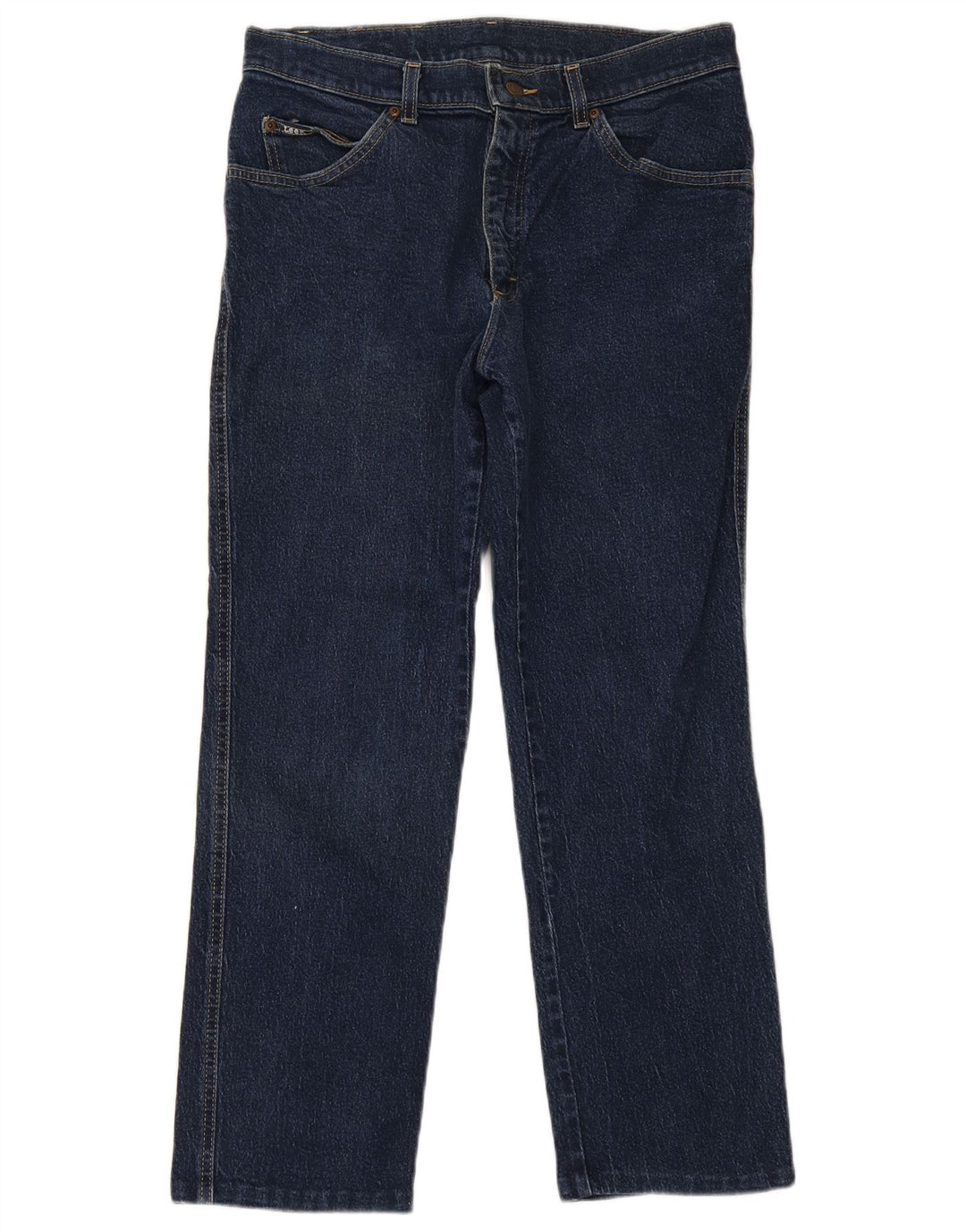 Lee Herren Straight Jeans W32 L28 Marineblau