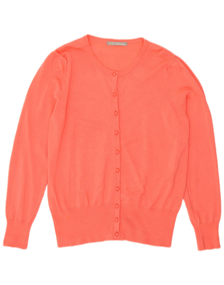 Marks & Spencer Damen-Cardigan-Pullover UK 10 Small Pink
