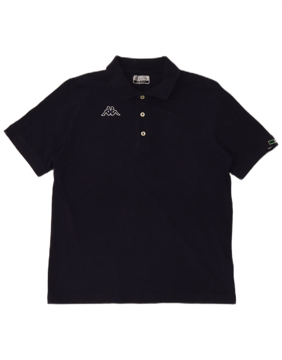 Kappa Herren-Poloshirt, klein, marineblau, Baumwolle