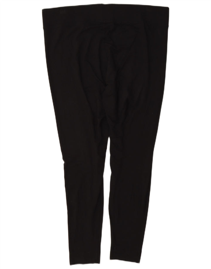 Marks & Spencer Damen Leggings UK 18 XL Schwarze Viskose