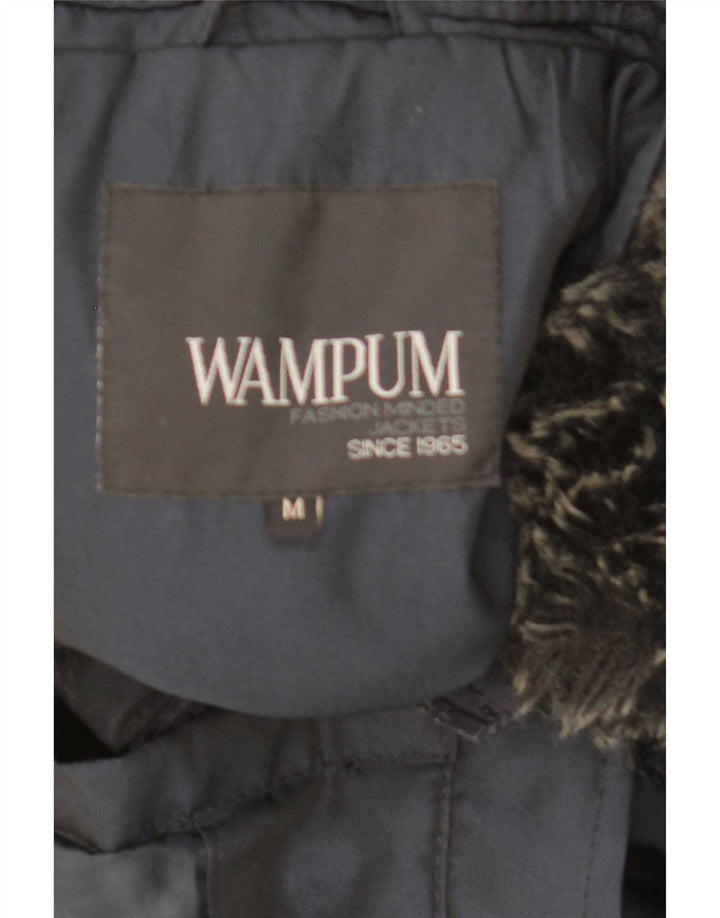 Wampum Herren-Utility-Jacke UK 38 Mittelmarineblaues Polyester