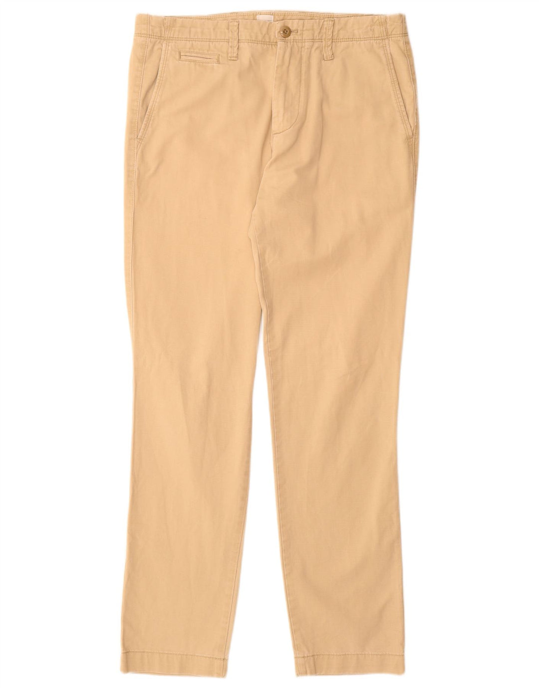 GAP Herren Slim Chinohose W31 L32 Beige Baumwolle