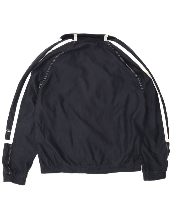 AUSTRALIAN L'ALPINA Mens Tracksuit Top Jacket IT 50 Medium Navy Blue