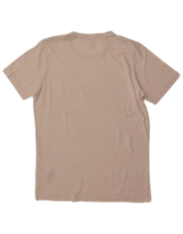 Puma Herren Grafik-T-Shirt-Oberteil aus mittelweißer Baumwolle