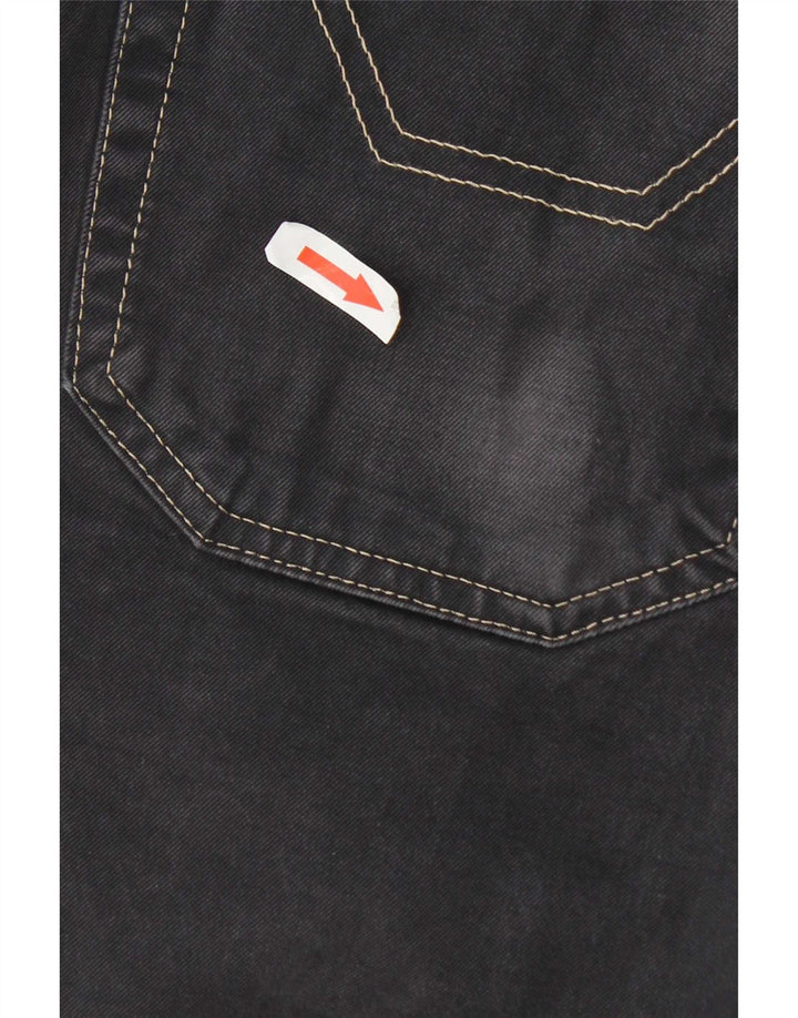 Jeckerson Herren Straight Jeans W34 L31 Graue Baumwolle