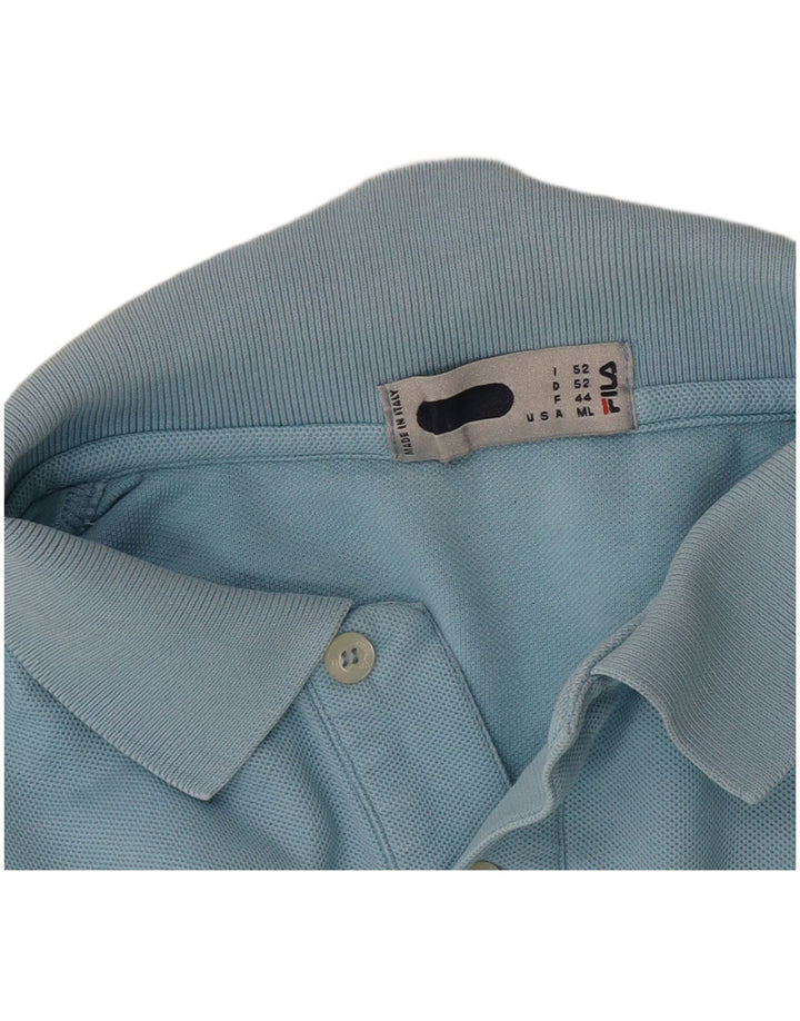 Fila Herren Poloshirt IT 52 Large Blau