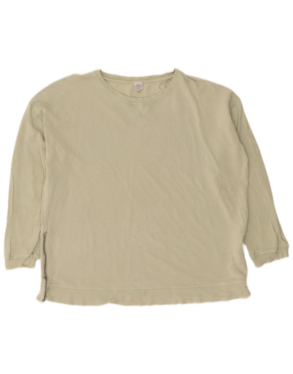 John Lewis Damen Sweatshirt Pullover UK 16 Large Grün