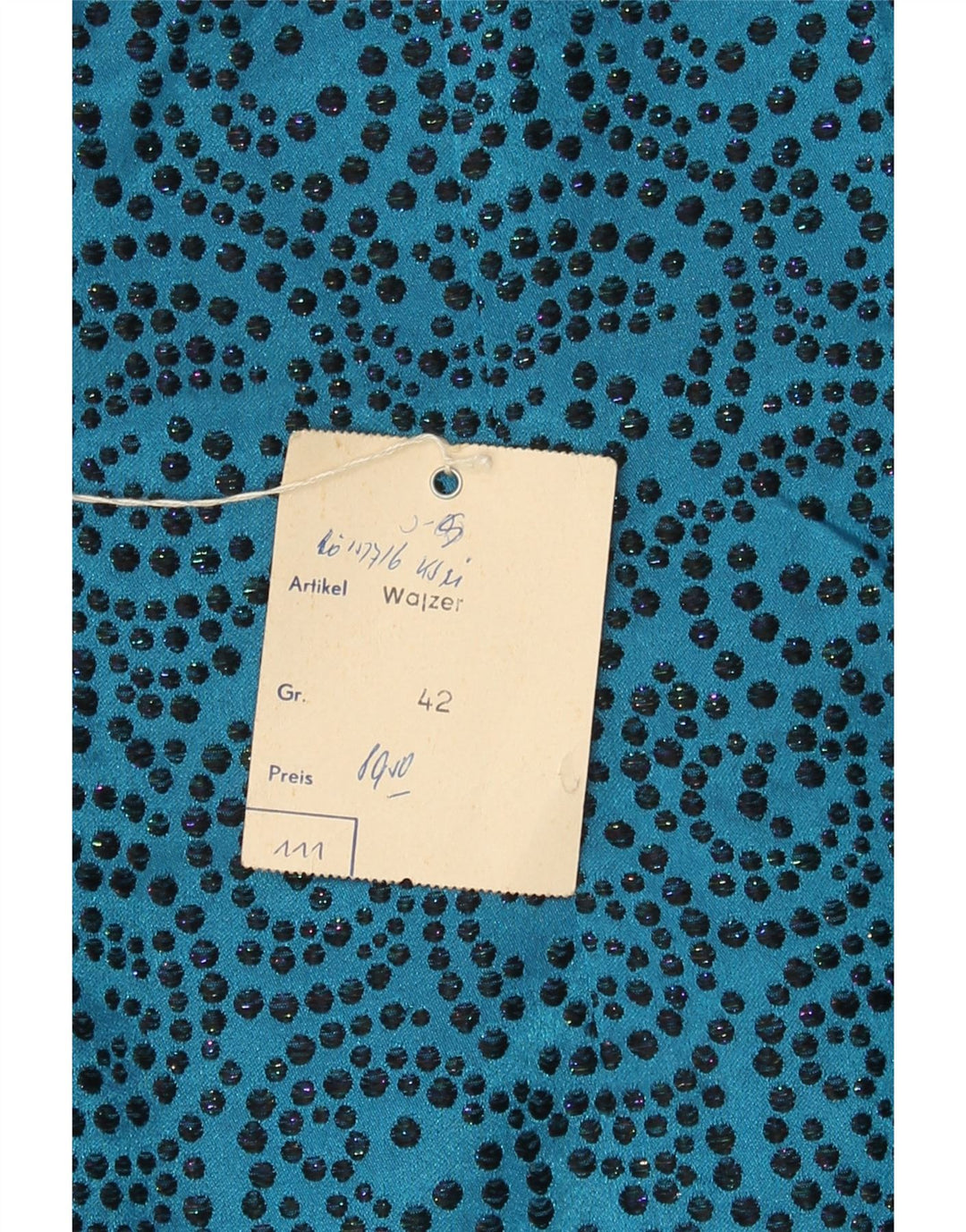 RIO Womens Sleeveless Sheath Dress EU 42 Large Blue Spotted Vintage Rio and Second-Hand Rio from Messina Hembry 