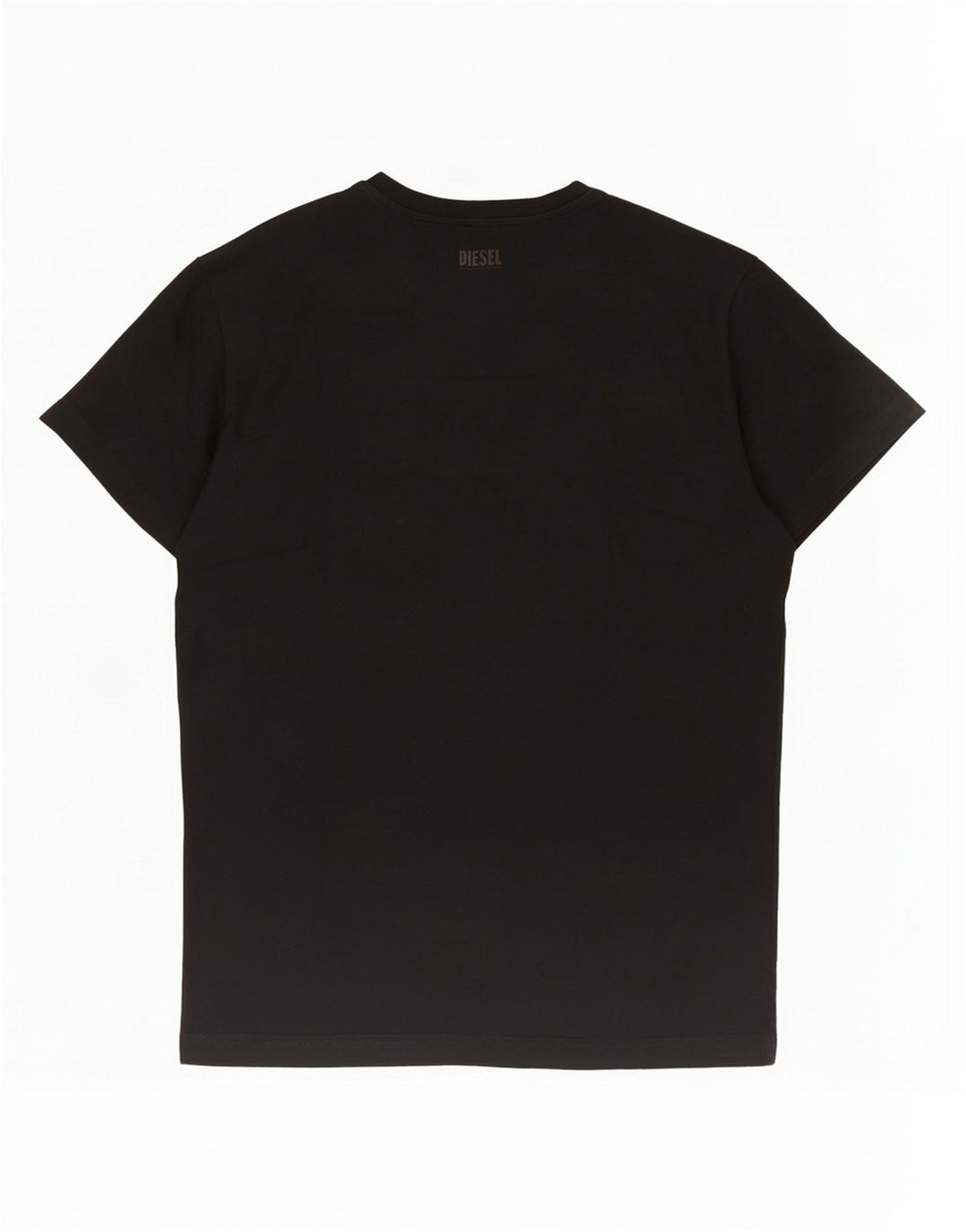 Diesel Herren Grafik T-Shirt Top 2XL Schwarz Baumwolle