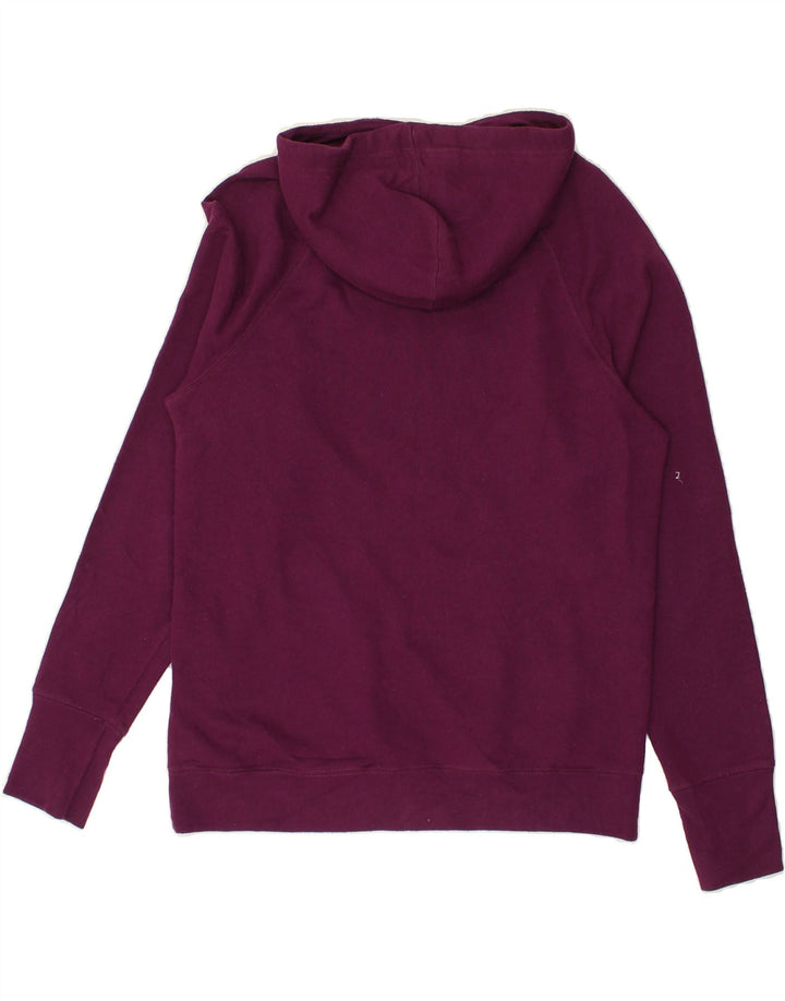 CHAMPION Womens Graphic Hoodie Jumper UK 14 Medium Purple | Vintage Champion | Thrift | Second-Hand Champion | Used Clothing | Messina Hembry 
