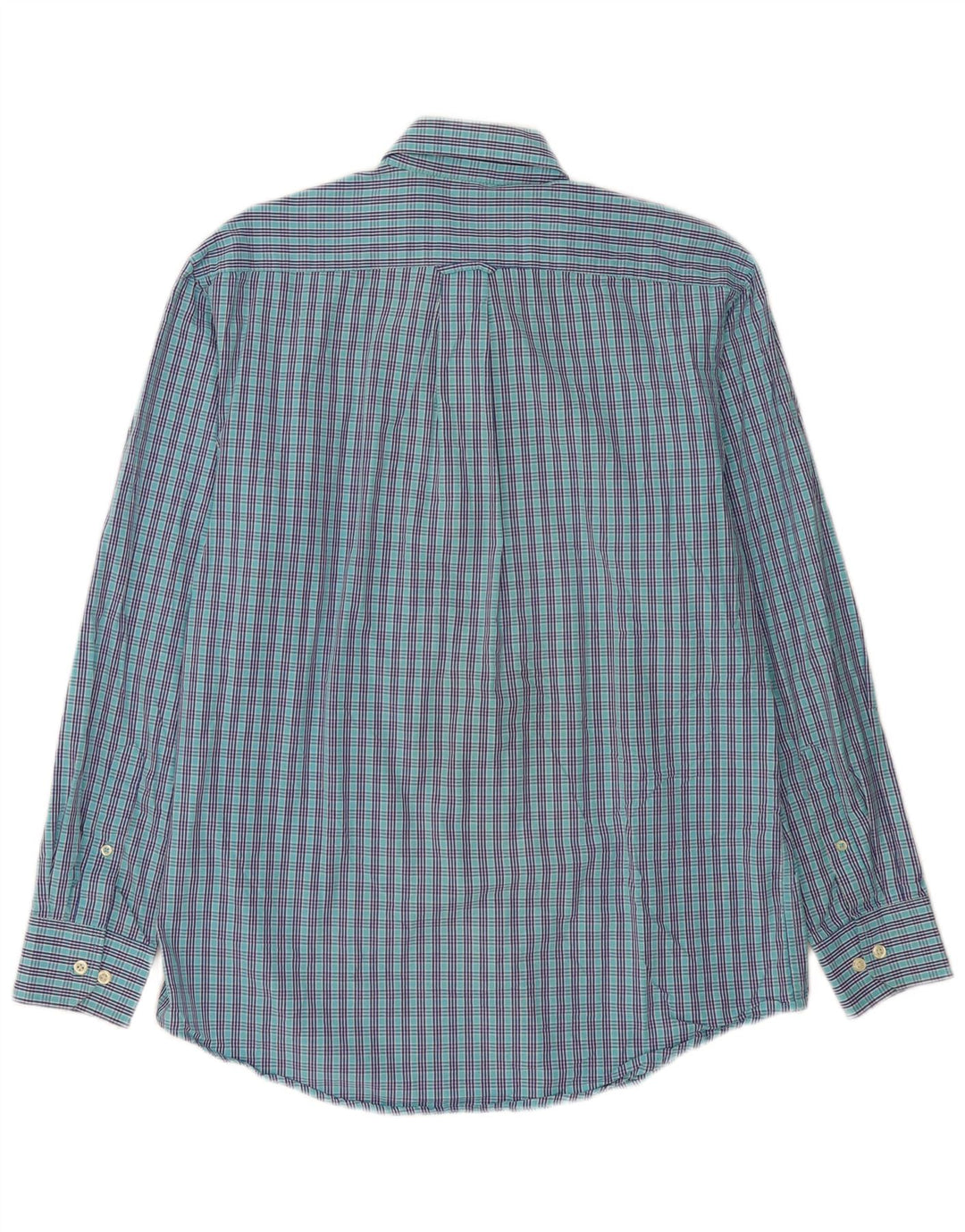 IZOD Herrenhemd Mittelblau kariert