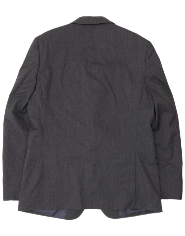 John Lewis Herren-Blazer mit 2 Knöpfen, UK 44, 2XL, graues Polyester