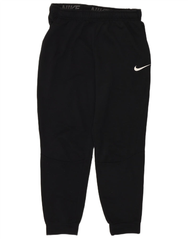Nike Herren-Trainingshose, Jogginghose, Mittel, Schwarz, Polyester, Sport
