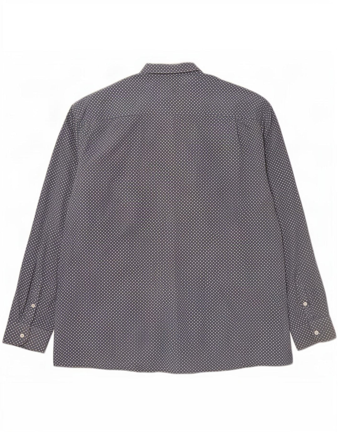Pinguin Herrenhemd 3XL Blau gepunktet Baumwolle