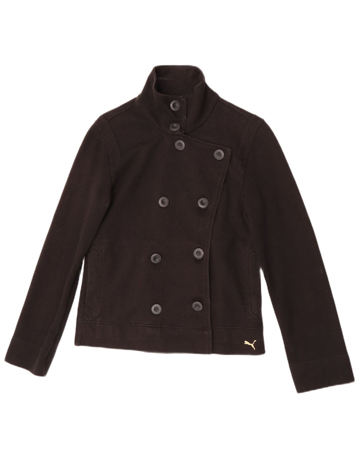 Puma Damen Pea Coat UK 14 Medium Schwarz