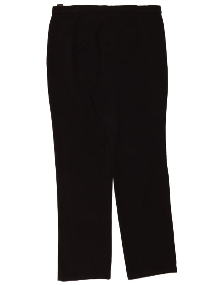 Marks & Spencer Damen Freizeithose UK 14 Large W34 L32 Schwarz Polyester