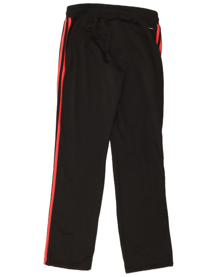 Adidas Damen Climalite Trainingshose UK 14 Medium Schwarz Polyester