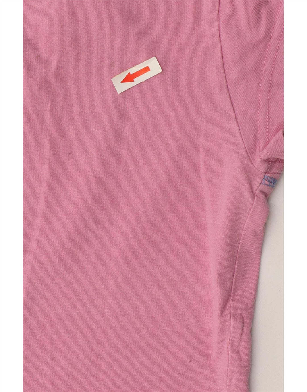 Wrangler Womens Graphic T-Shirt Top UK 12 Mittelrosa