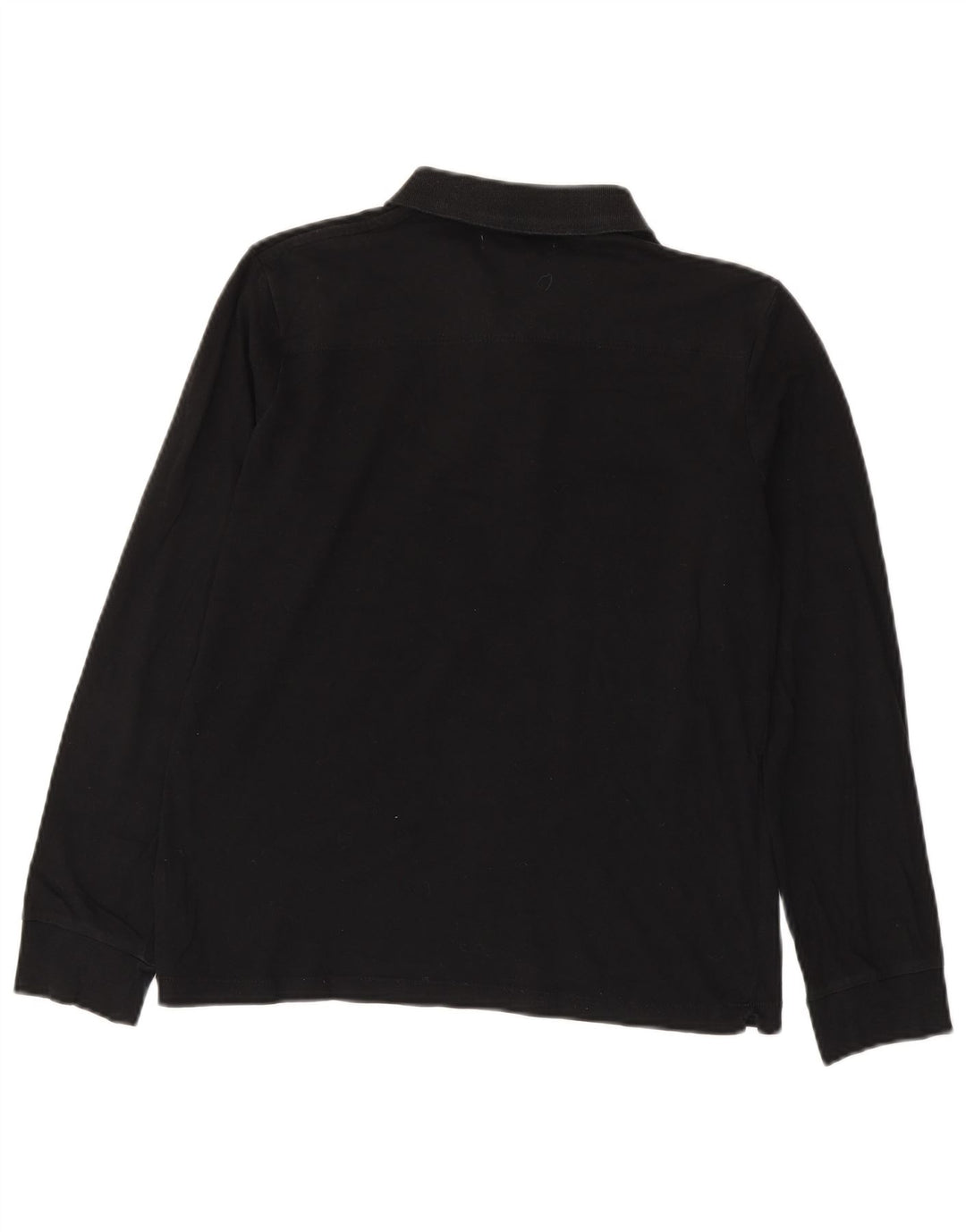 French Connection Herren-Langarm-Poloshirt, Größe S, Schwarz