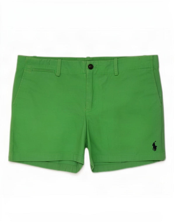 Ralph Lauren Damen Chinoshorts US 6 Medium W30 Grüne Baumwolle