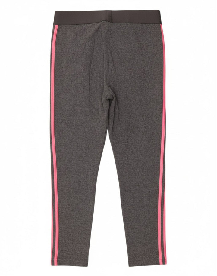 ADIDAS Womens Leggings UK 16/18 Large  Grey