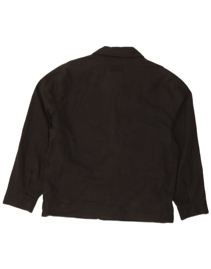 Camel Active Herren Bomberjacke EU 48 Mittelschwarze Baumwolle