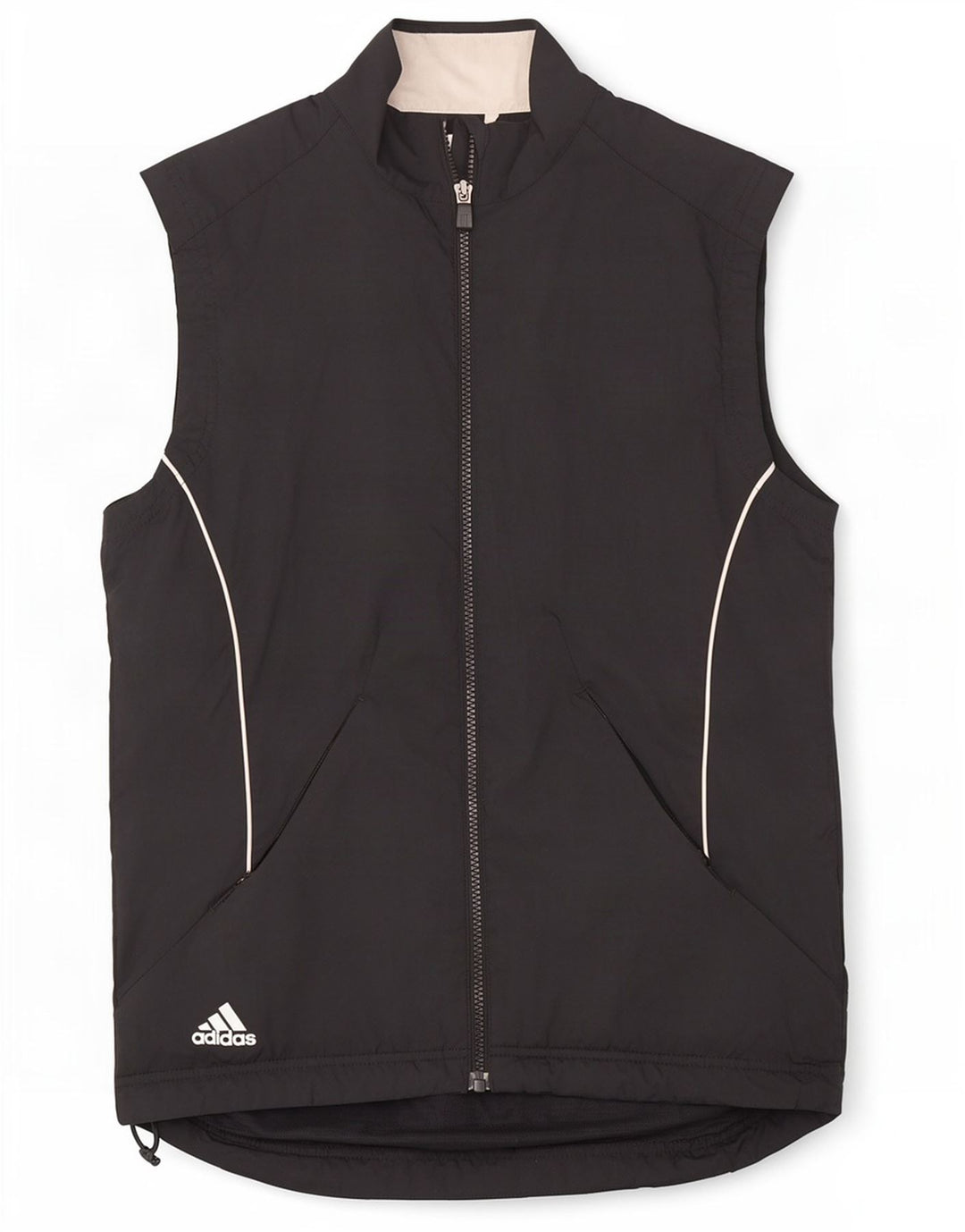 Adidas Herren Clima Proof ärmellose Trainingsjacke, Größe S, Schwarz