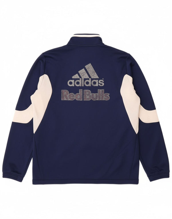 ADIDAS Jungen Red Bull Trainingsanzug Top Jacke 13-14 Jahre Marineblau